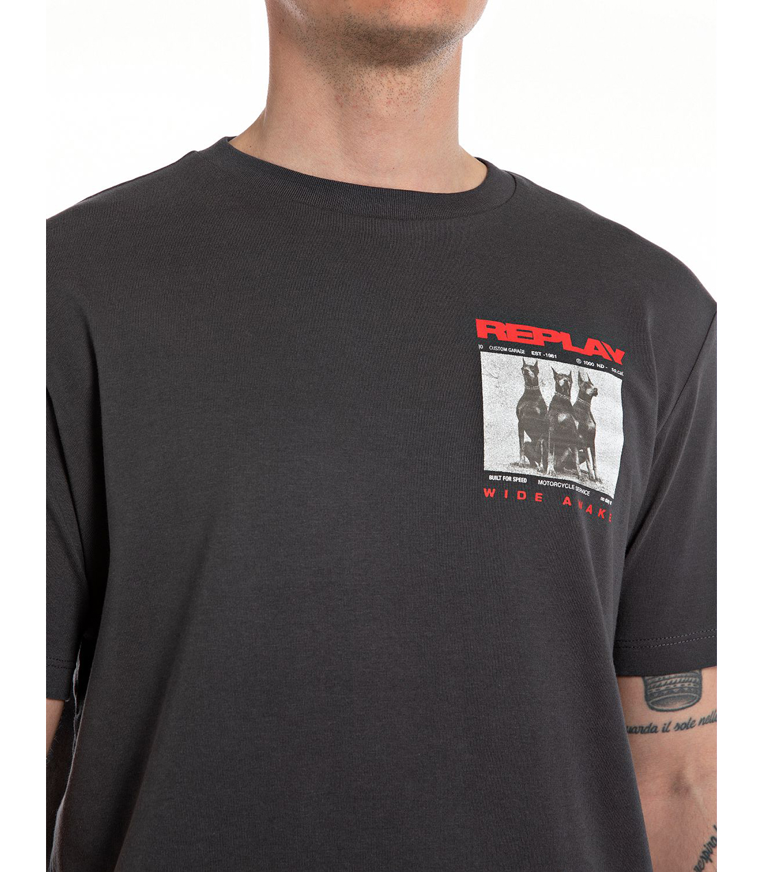 モーターサイクルプリントTシャツ｜REPLAY リプレイ公式通販サイト